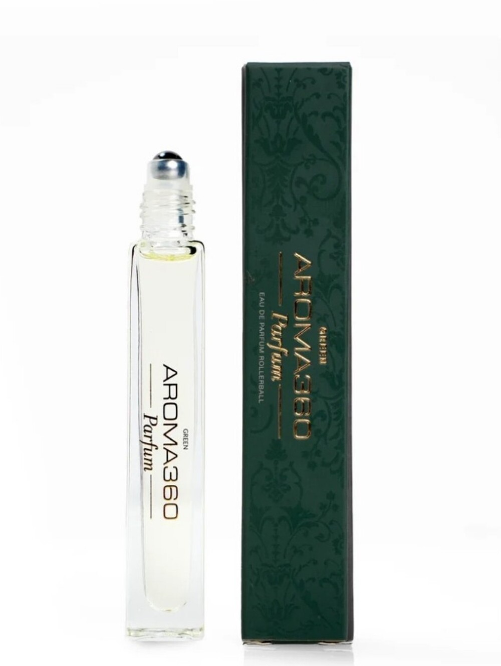 Aroma360 Green Parfum Rollerball 10ml BNIB Amber Vanilla Musk Luxury Fragrance
